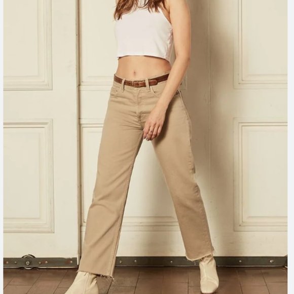 Boyish Tan Straight Leg Jeans - Picture 1 of 12